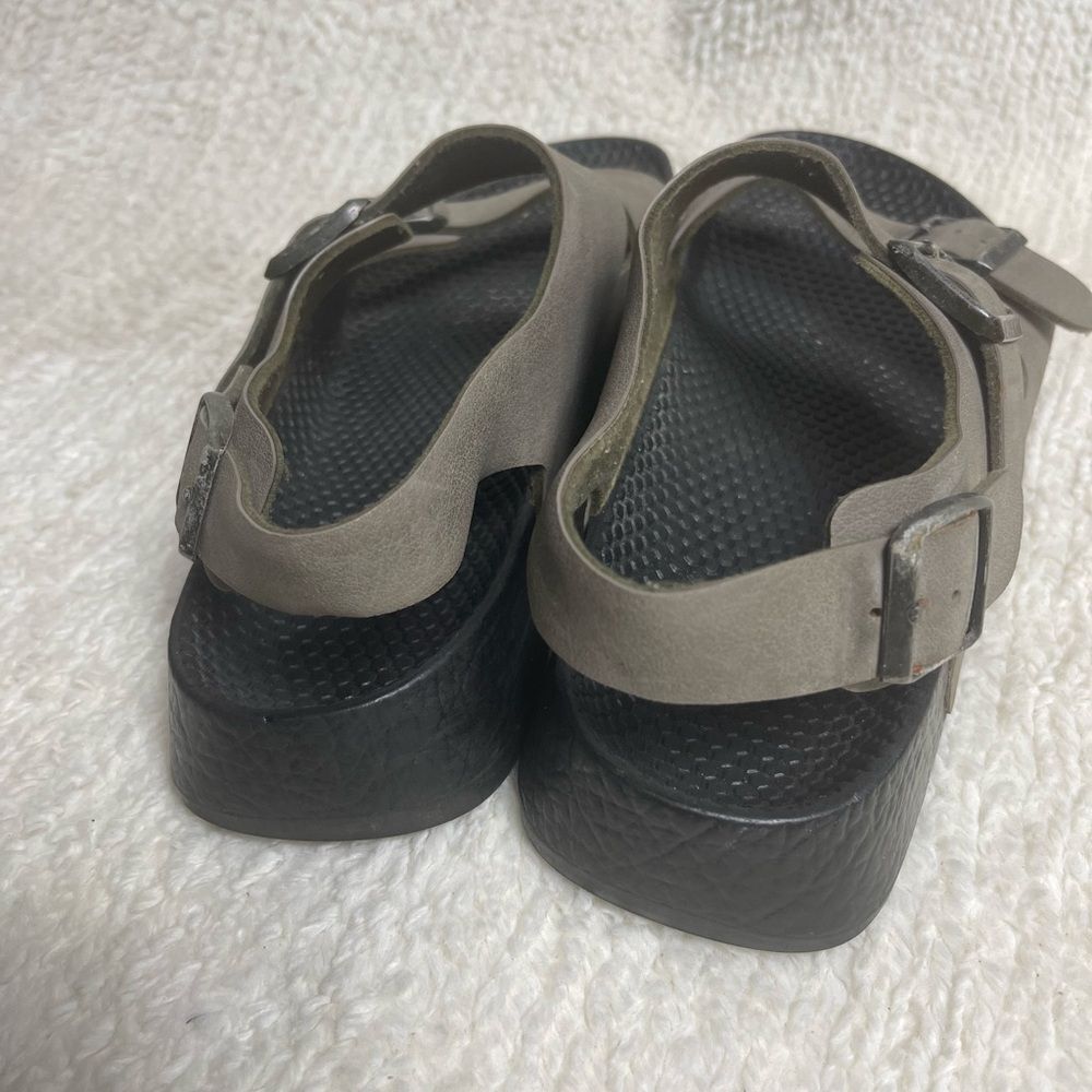 Birkenstock Birki Trinidad Birko- Flo Men’s Sandals  with adjustable straps SZ12 - Picture 4 of 8